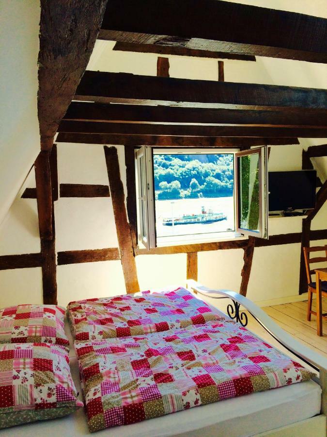 Apartament Haus Am Ufer Mit Rheinpanoramablick Koblencja Zewnętrze zdjęcie