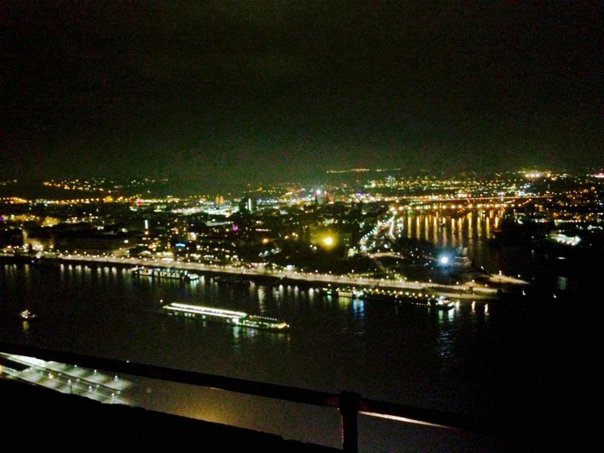 Apartament Haus Am Ufer Mit Rheinpanoramablick Koblencja Zewnętrze zdjęcie